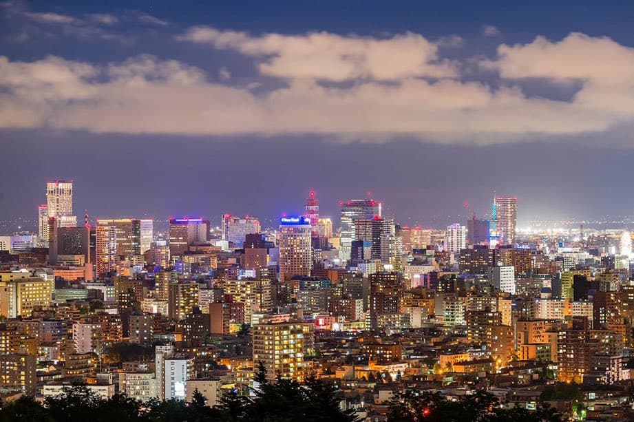 삿포로 도시 풍경