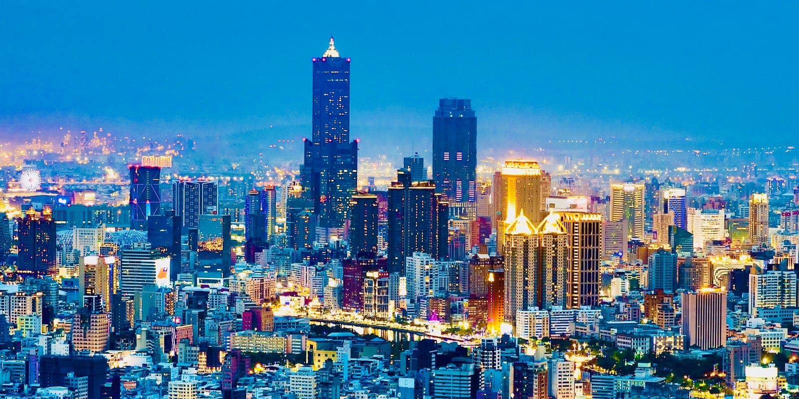 가오슝 도시 풍경